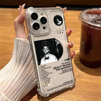 The Weekend Transparent Albums iPhone Case
