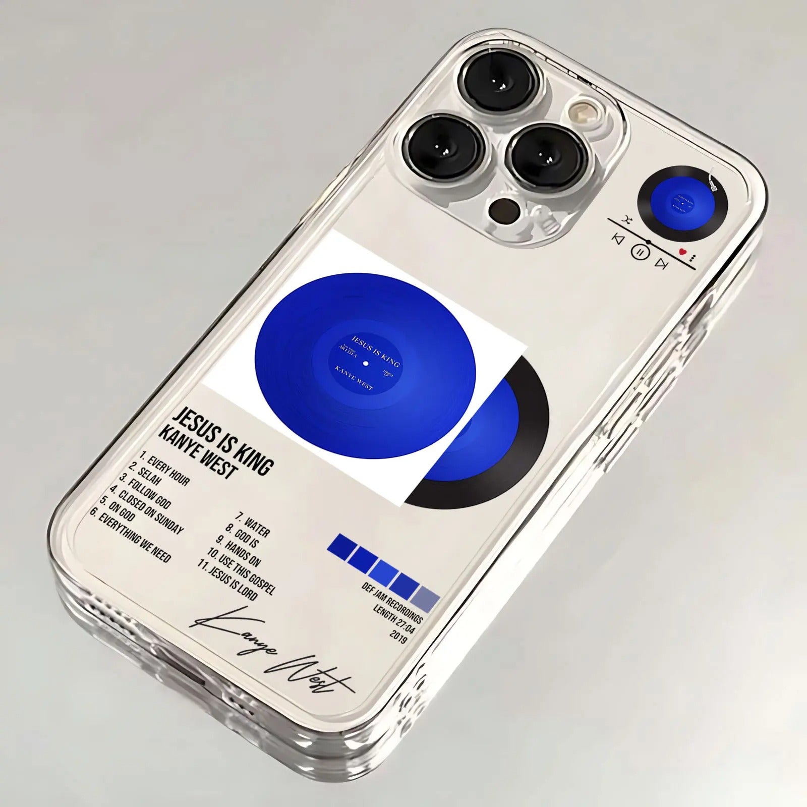 Kanye West Transparent Album iPhone Cases