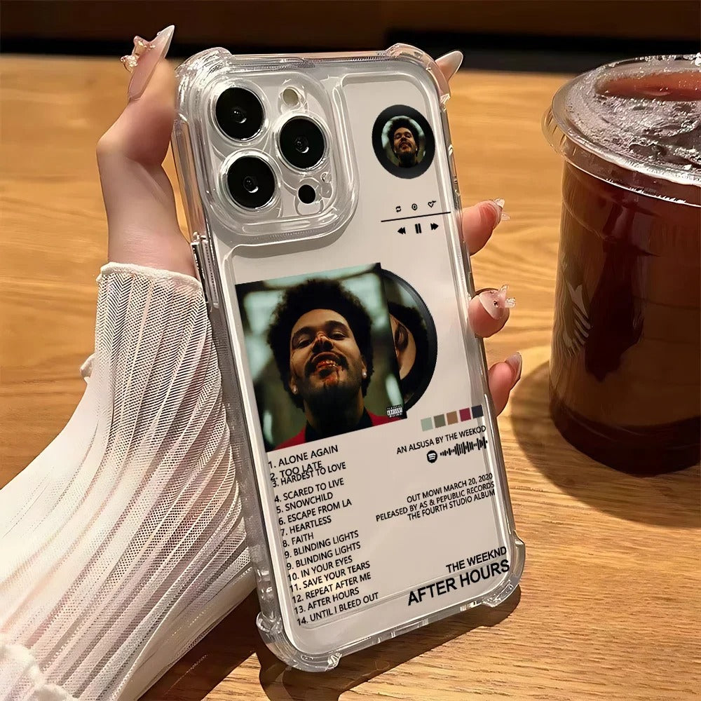 The Weekend Transparent Albums iPhone Case