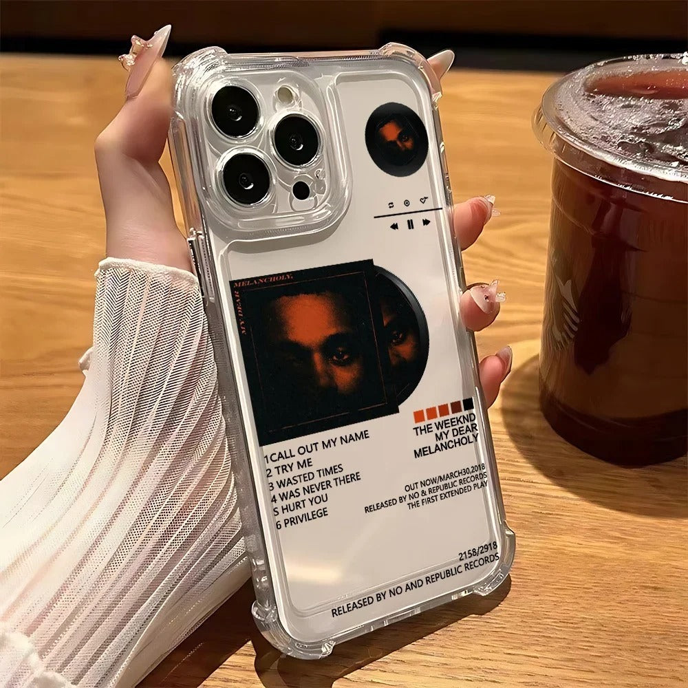 The Weekend Transparent Albums iPhone Case