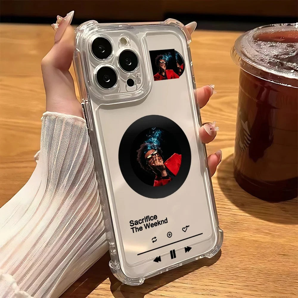 The Weekend Transparent Albums iPhone Case