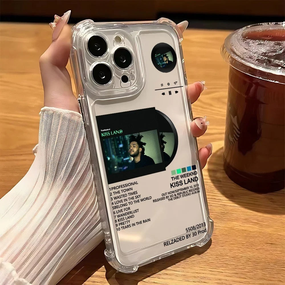 The Weekend Transparent Albums iPhone Case