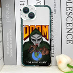 MF DOOM Graphic Transparent Phone Cases