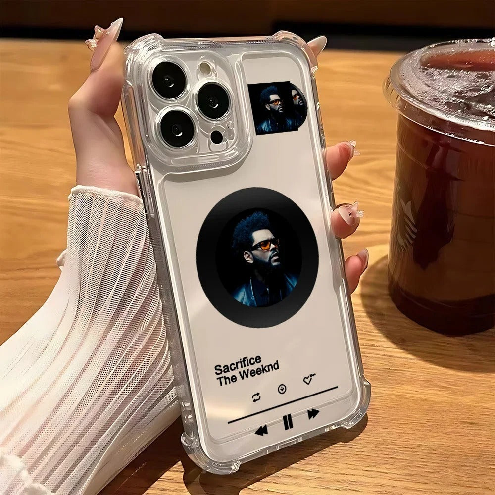 The Weekend Transparent Albums iPhone Case