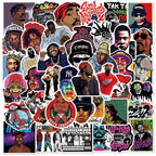 50PCS Hip Hop/Rap Stickers