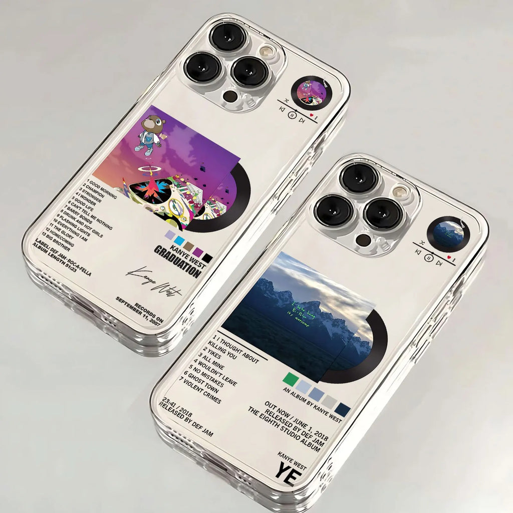 Kanye West Transparent Album iPhone Cases
