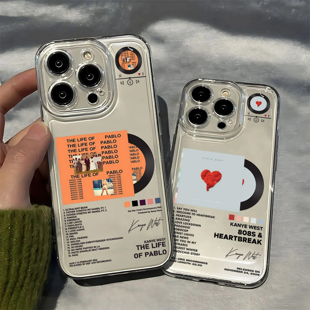 Kanye West Transparent Album iPhone Cases