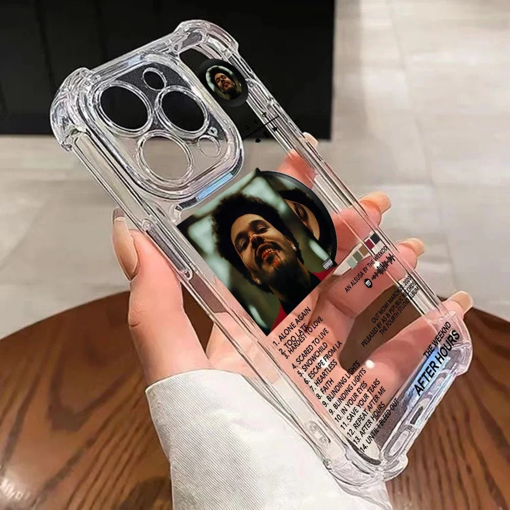 The Weekend Transparent Albums iPhone Case