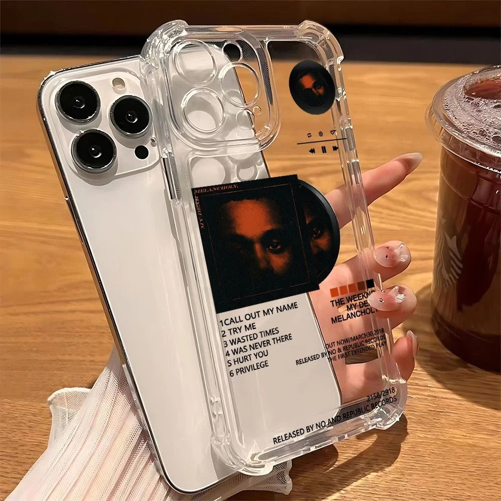 The Weekend Transparent Albums iPhone Case