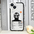 MF DOOM Graphic Transparent Phone Cases