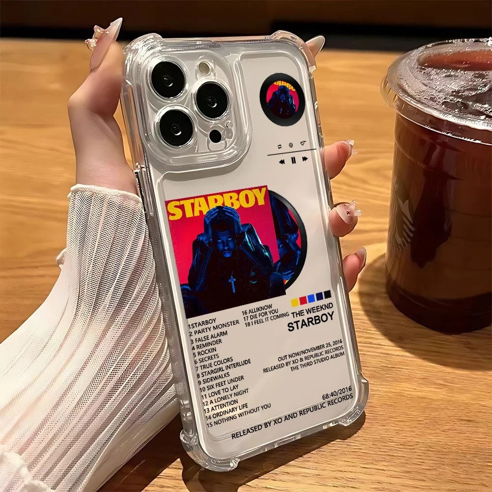 The Weekend Transparent Albums iPhone Case