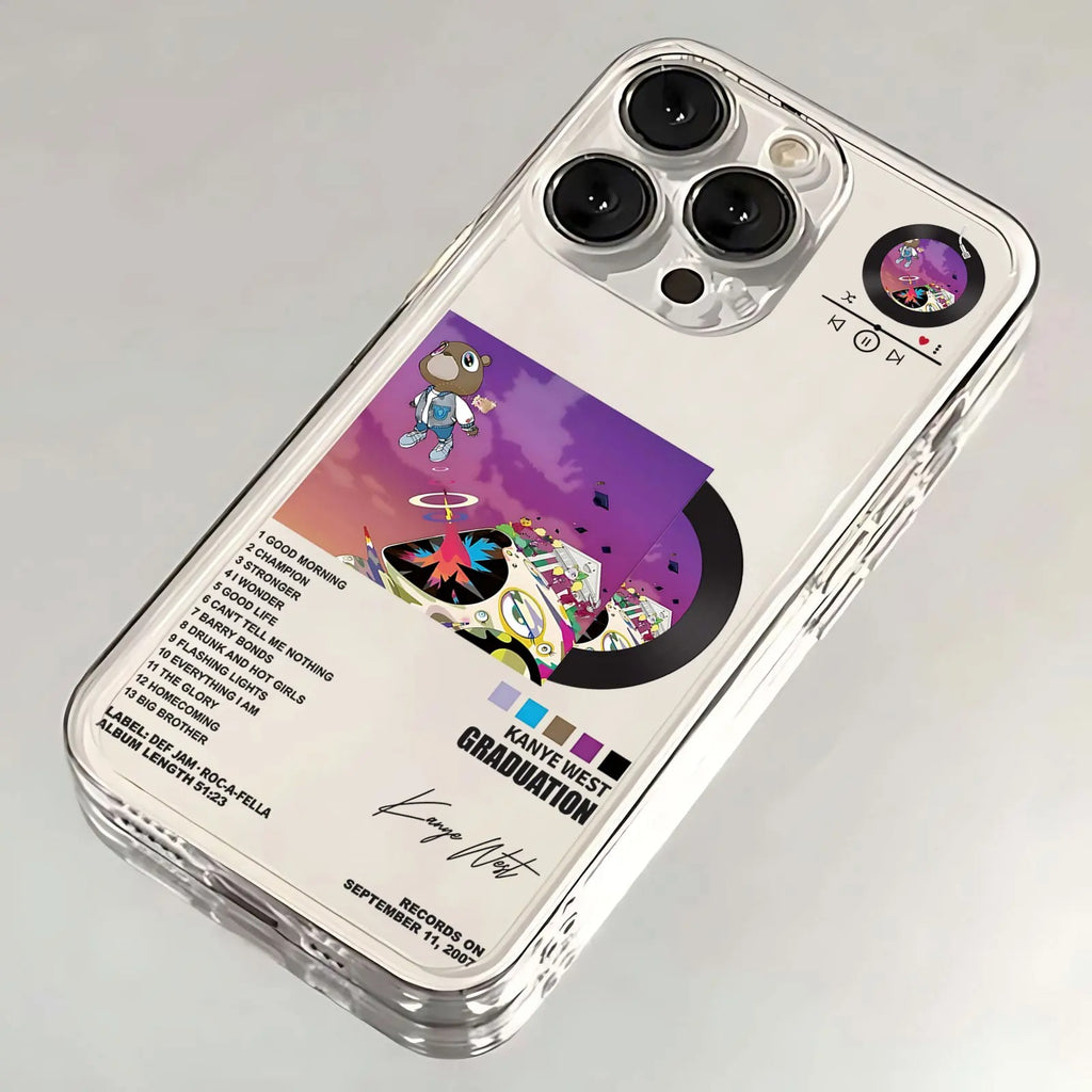Kanye West Transparent Album iPhone Cases