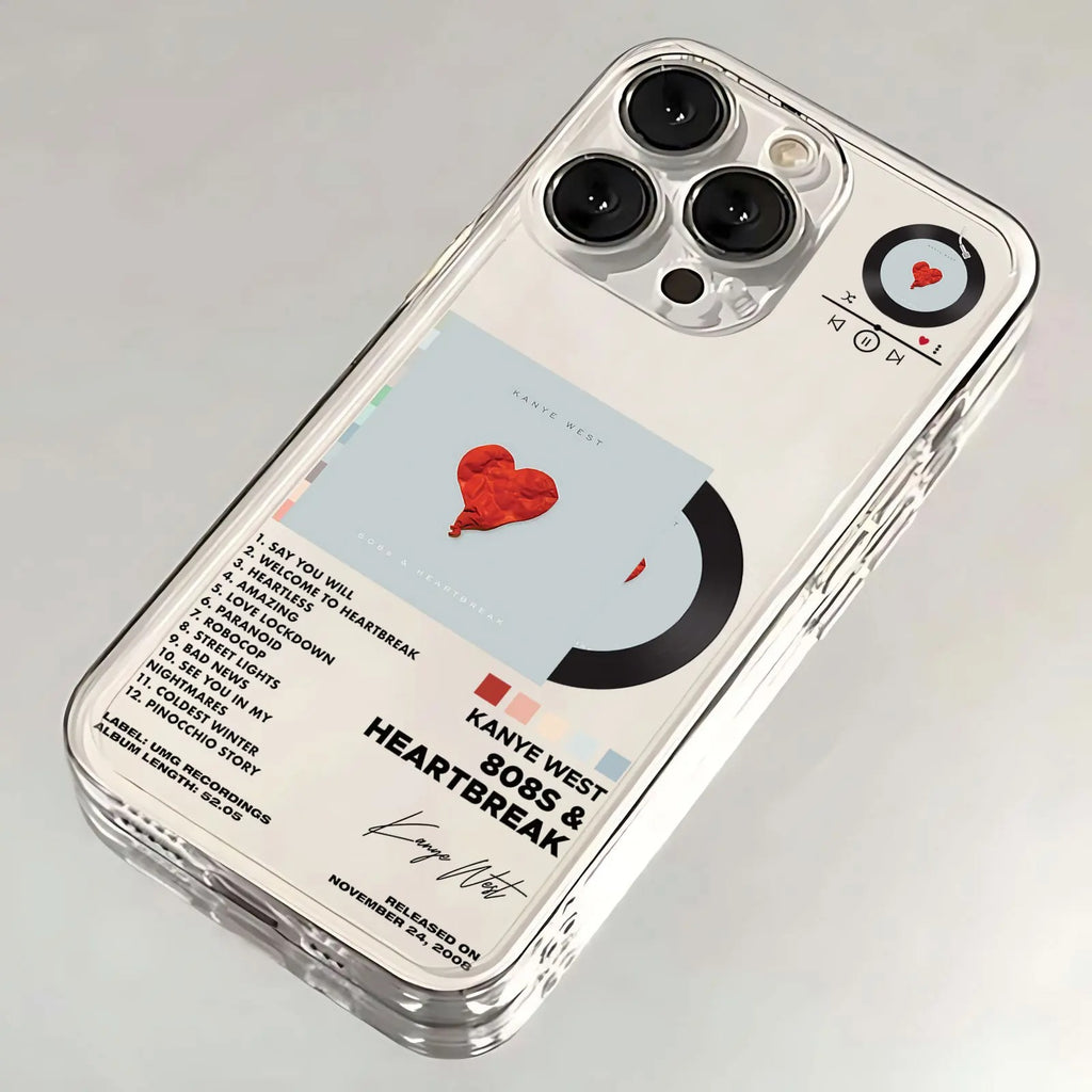 Kanye West Transparent Album iPhone Cases