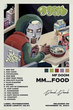 MF Doom Comic Album Poster - Multiple Variants Available