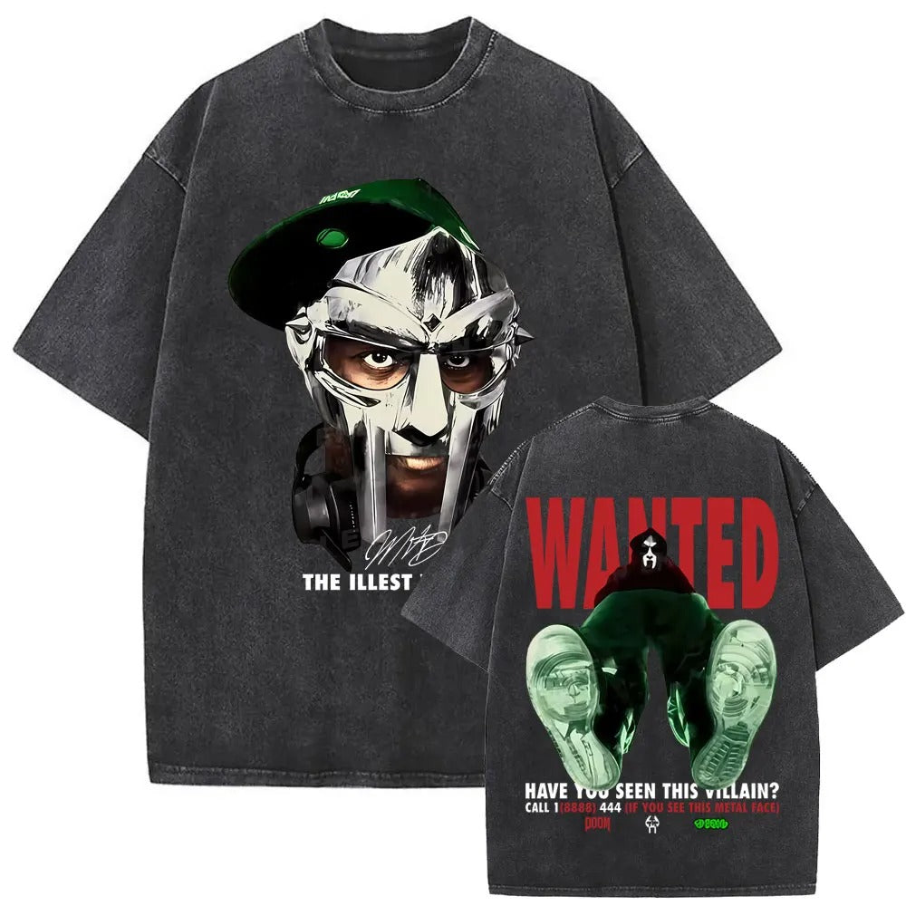 Mf Doom Vintage Washed Graphic T-Shirt