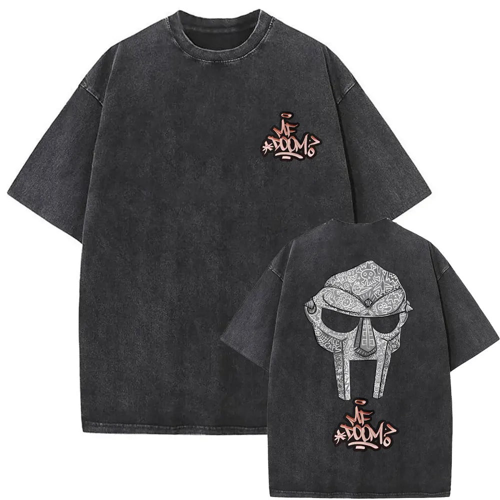 Mf Doom Vintage Washed Graphic T-Shirt