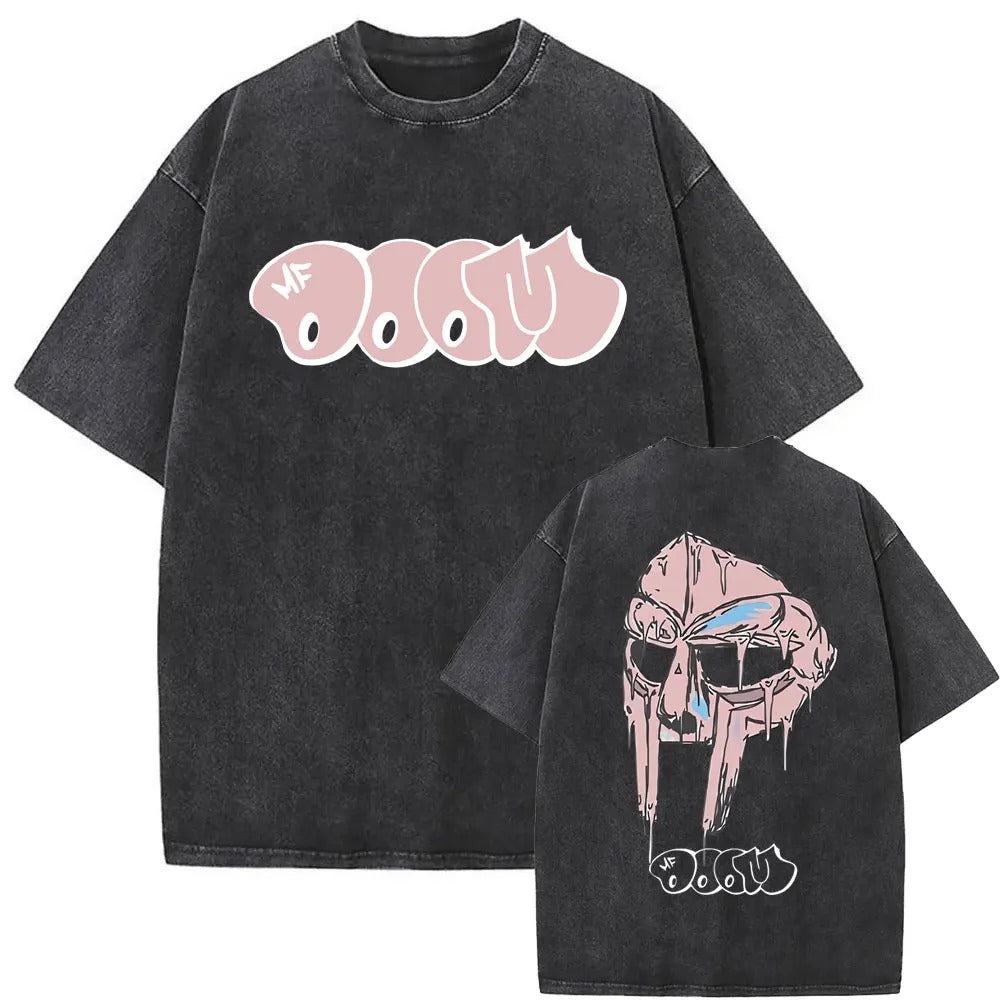 Mf Doom Vintage Washed Graphic T-Shirt