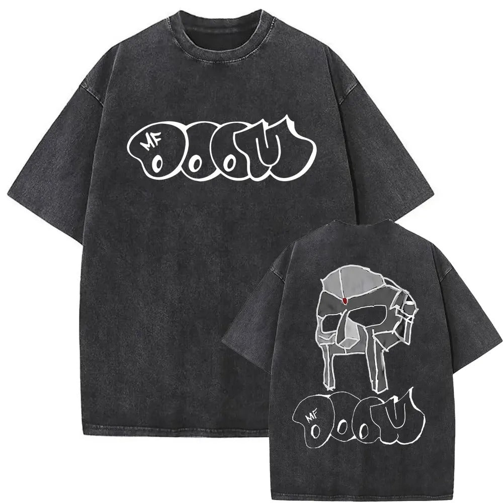 Mf Doom Vintage Washed Graphic T-Shirt