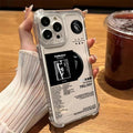 The Weekend Transparent Albums iPhone Case