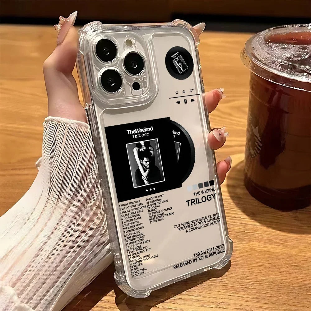 The Weekend Transparent Albums iPhone Case