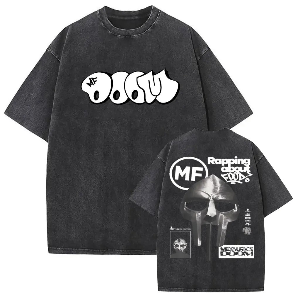 Mf Doom Vintage Washed Graphic T-Shirt