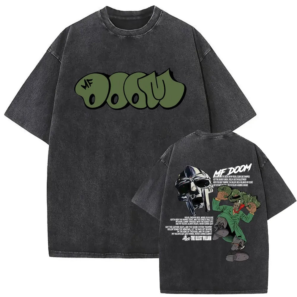 Mf Doom Vintage Washed Graphic T-Shirt