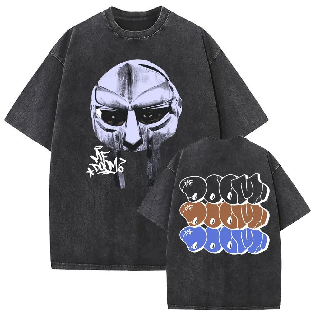 Mf Doom Vintage Washed Graphic T-Shirt