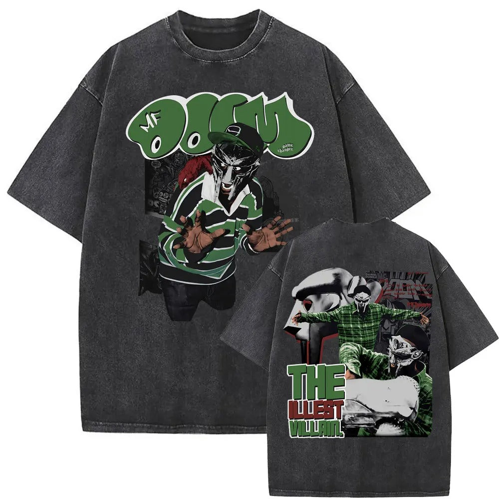 Mf Doom Vintage Washed Graphic T-Shirt